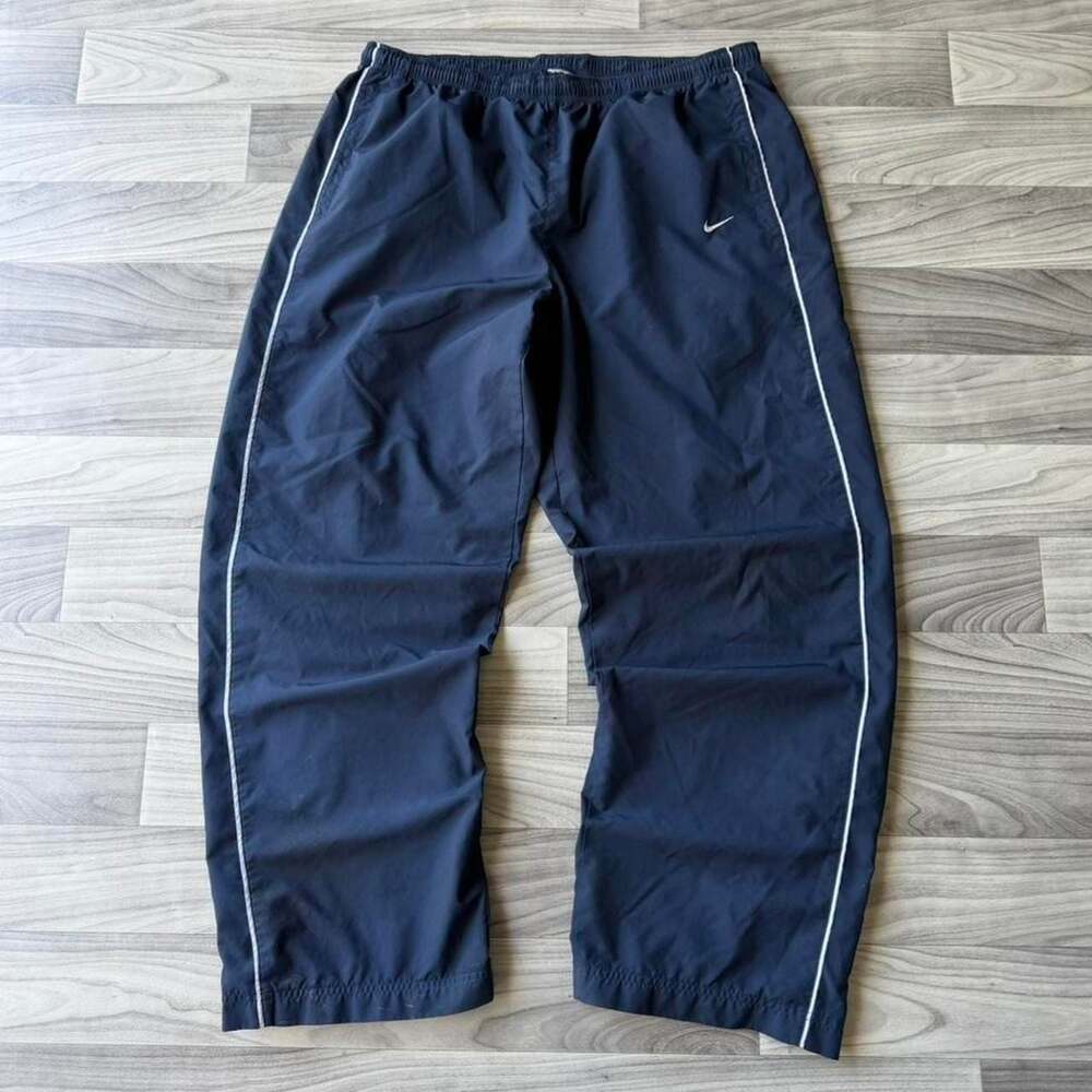 Nike Vintage Y2K Baggy Mesh Lined Track Pants
